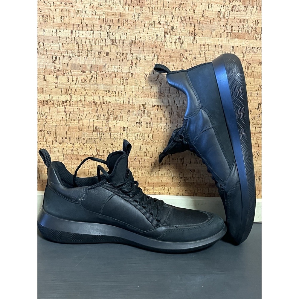 ECCO Mens SCINAPSE Sneakers Night Sky Marine Us: 10.5 -11 Eu 45 Worn Once - Picture 6 of 9